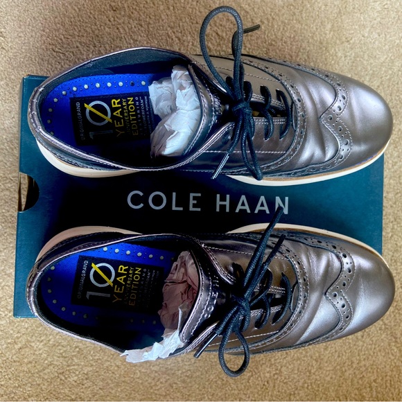 COLE HAAN OG SHORTWING OXFORD Shoe, sz 7.5M - Picture 1 of 6